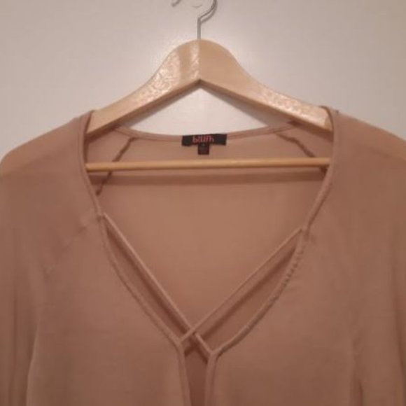 New Blouse - Top, Mocha Color - Picture 2 of 4